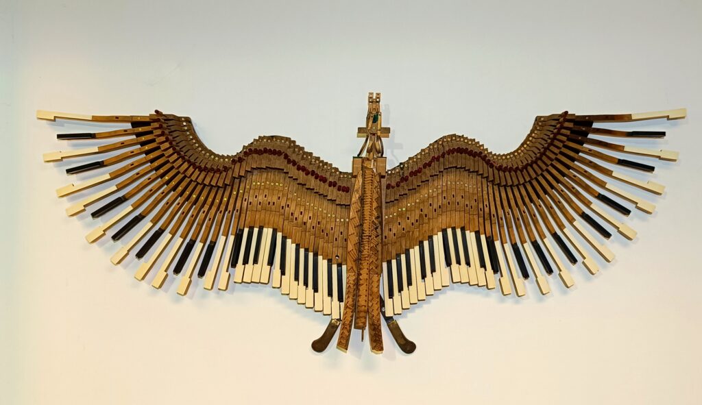 VERKAUFT Tastenadler "Gernot"